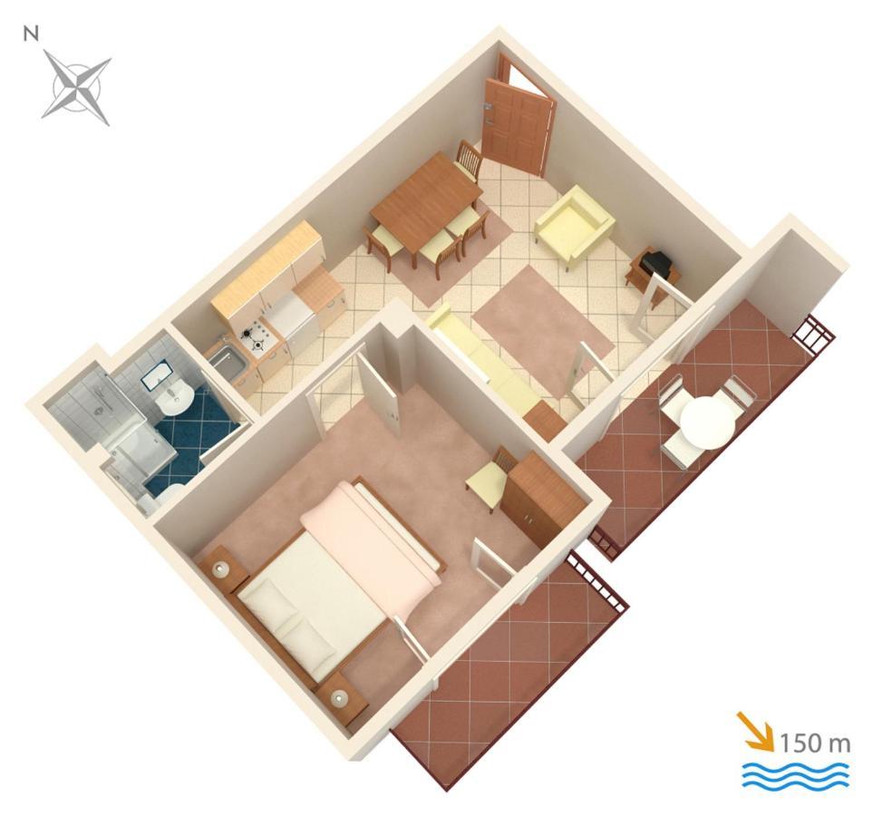 Apartments By The Sea Selce, Crikvenica - 2372 Exterior foto